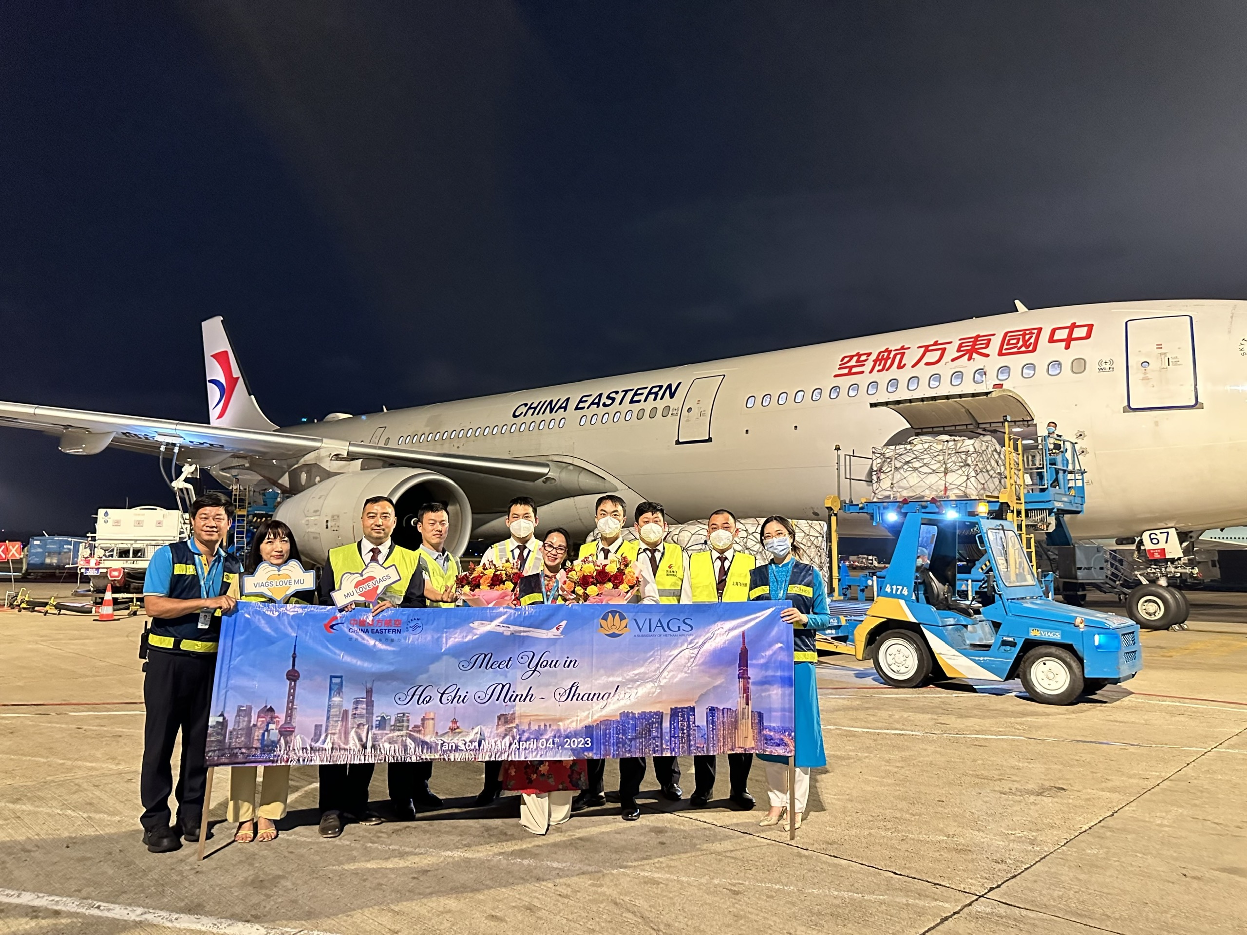 CHINA EASTERN AIRLINES INCREASE OPERATION TO HO CHI MINH CITY