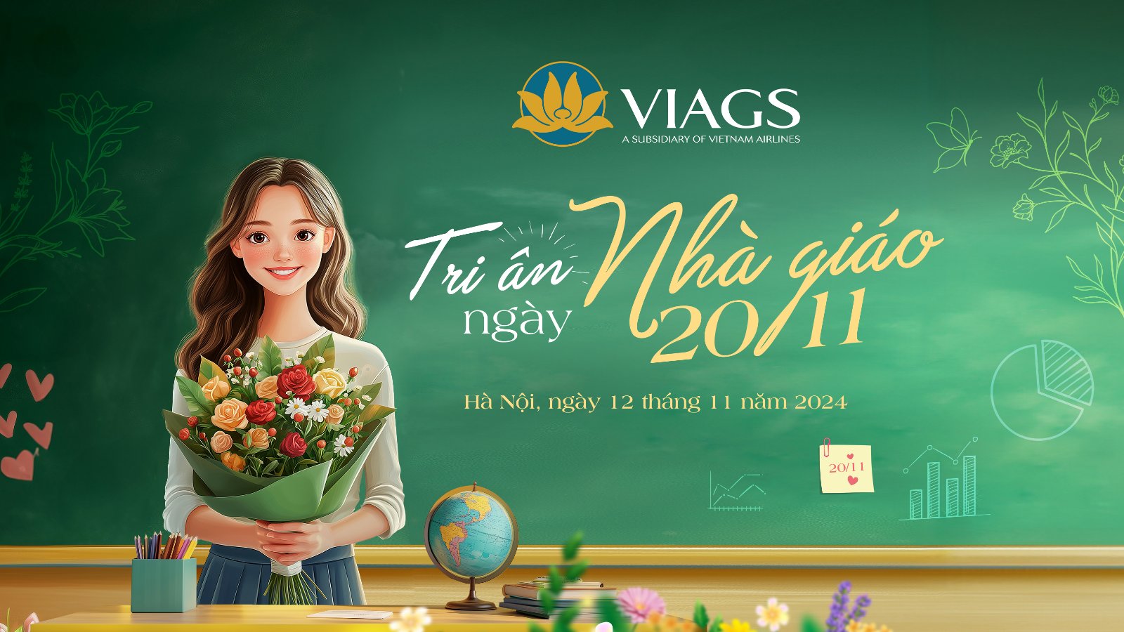 VIAGS HÂN HOAN MỞ ĐẦU CHUỖI HOẠT ĐỘNG CHÀO MỪNG NGÀY NHÀ GIÁO VIỆT NAM 20/11 TẠI KHU VỰC NBA