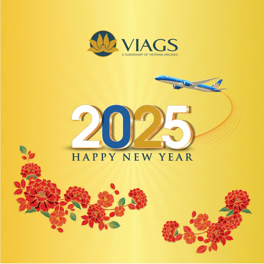 VIAGS TÂN SƠN NHẤT PHẤN KHỞI ĐÓN CHÀO NĂM MỚI 2025!